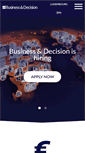 Mobile Screenshot of businessdecision.lu