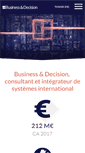 Mobile Screenshot of businessdecision.tn