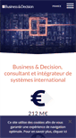 Mobile Screenshot of businessdecision.fr